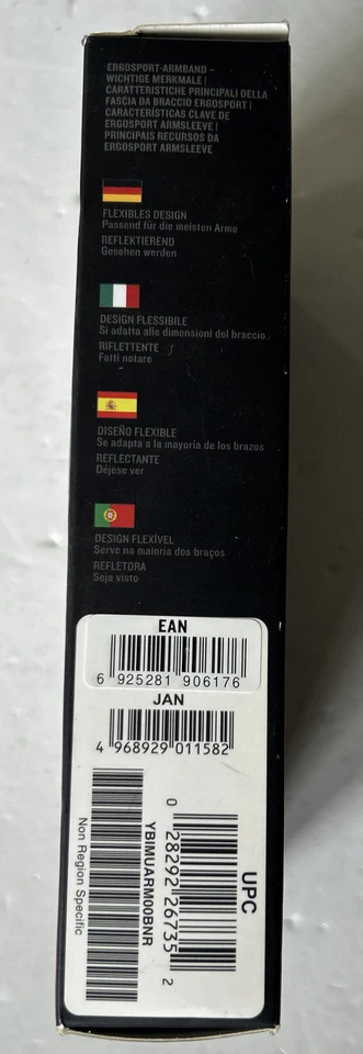 Yurbuds Ergosport Brazo de Bolsillo para Teléfono Funcionamiento Detección Táctil Cubierta ¡NUEVO!! Foto 2 de 4