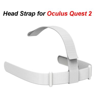 T-shaped Fixed Support Strap Adjustable VR Head Strap Tie for Oculus Quest 2