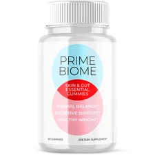 Prime Biome Skin and Gut Gummies Advanced Weight Support 1000MG Formula (1 Pack)