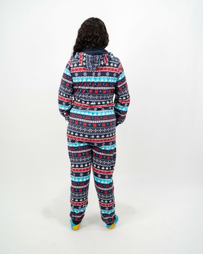 Passender Weihnachts Pyjama für Familie Body Loungewear Overall Unisex Nachtwäsche - Bild 11 von 41