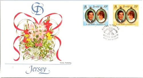 Jersey FDC 1981 Royal Wedding - J29339