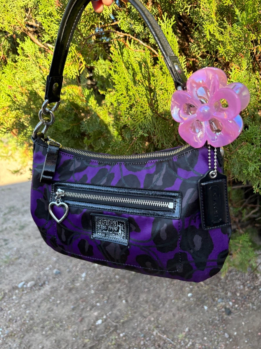 Coach Poppy Shoulder Bag Purple Bags & Handbags for Women for sale