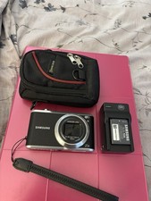 Samsung WB380F-WI-FI-16.3 MP Digital Camera-SD Card-Charger  Case-Tested Exc.