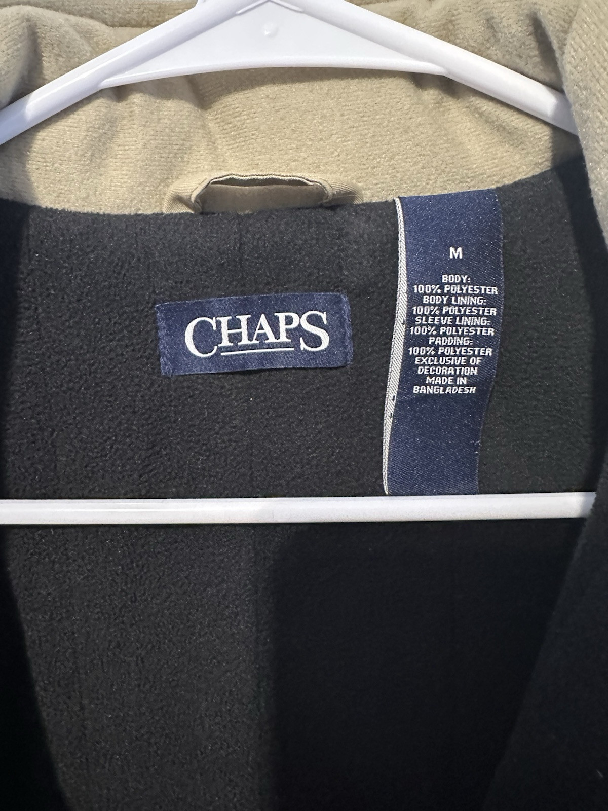 Chaps Men’s Medium Zip Front Lined Jacket with zi… - image 5