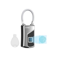 Fingerprint Lock with Key Backup, Smart keyless Waterproof Fingerpr... Fast Ship