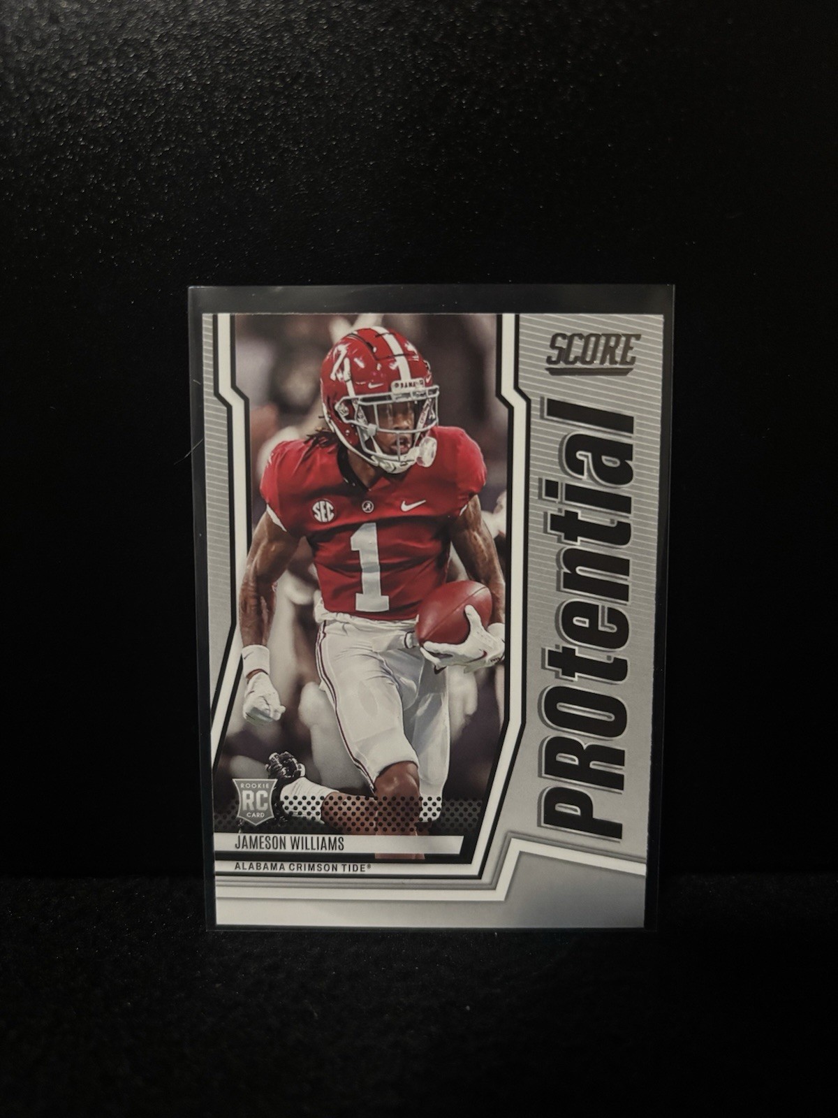 2022 Panini Score Jameson Williams PROtential (RC) Rookie #P-JW Crimson Tide