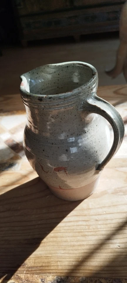 Steinkrug Vase handgefertigt
