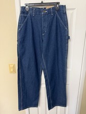 CARHARTT NWT Men's Work Original Fit Utility Carpenter Dungaree Jeans Sz 32x32