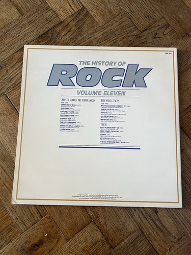 THE HISTORY OF ROCK VOLUME ELEVEN JOHN MAYALL, SMALL FACES, THEM 12" VINYL LP - Picture 2 of 7