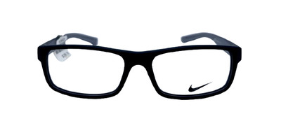 Kid's Nike NK5090 002 Matte Black/Grey Rectangle Lens Replacement Recommended