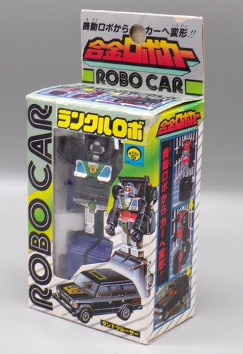 Robo Car japonés Mark 1984 vintage Land Cruiser transformadores ¡Convertidores sin usar, en caja!! - Imagen 2 de 7