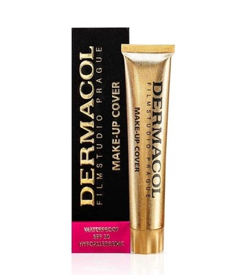 Dermacol make up cover Foundation 229 waterproof spf 30 AUTHENTIC EXP 10/2026