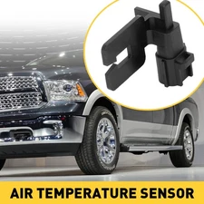 BLACK OUTSIDE AMBIENT AIR TEMP TEMPERATURE SENSOR For DODGE RAM CHRYSLER JEEP EF