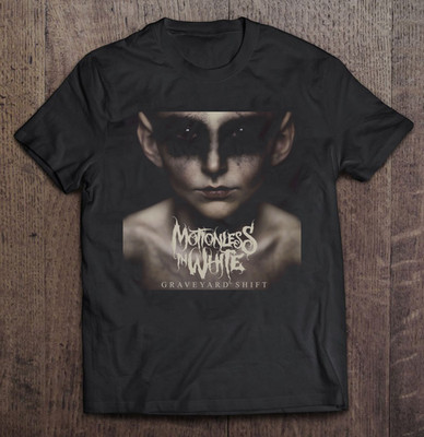 Graveyard Shift Motionless In White Black Size S-4XL Men women T-shirt ZL911