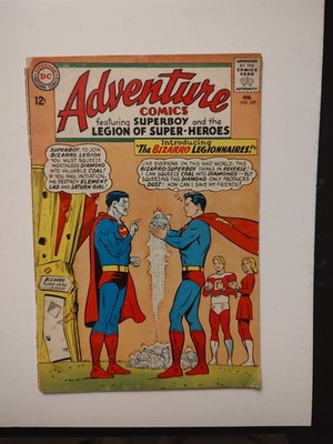 ADVENTURE COMICS # 329 FIRST BIZARRO LEGION  1st App Legion Flight Rings
