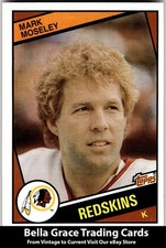 1984 Topps Mark Moseley #385 Washington Redskins NFL