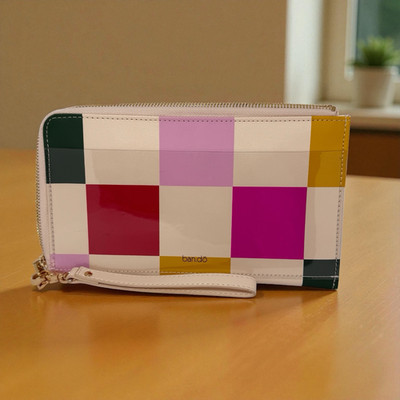 Ban.do Getaway Large Travel Wallet/Clutch Style/ Multi-Color