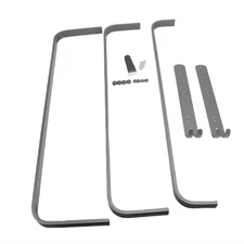 3 Tier Bathroom Towel Rack 60CM Aluminum Alloy Space Saving Convenient Hook Wall