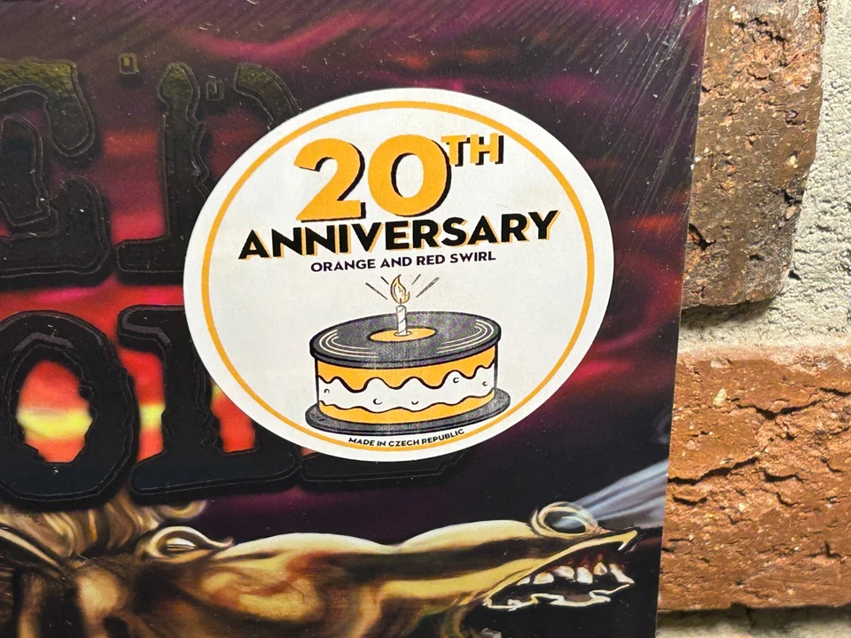 AVENGED SEVENFOLD - City Of Evil, Ltd 20th Anni 2LP TRANS RED + ORANGE VINYL New - Image 3 of 4