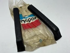 NOS Mopar 1976 1977 Plymouth Volare Dodge Aspen Front Bumper Guard Cushion Set