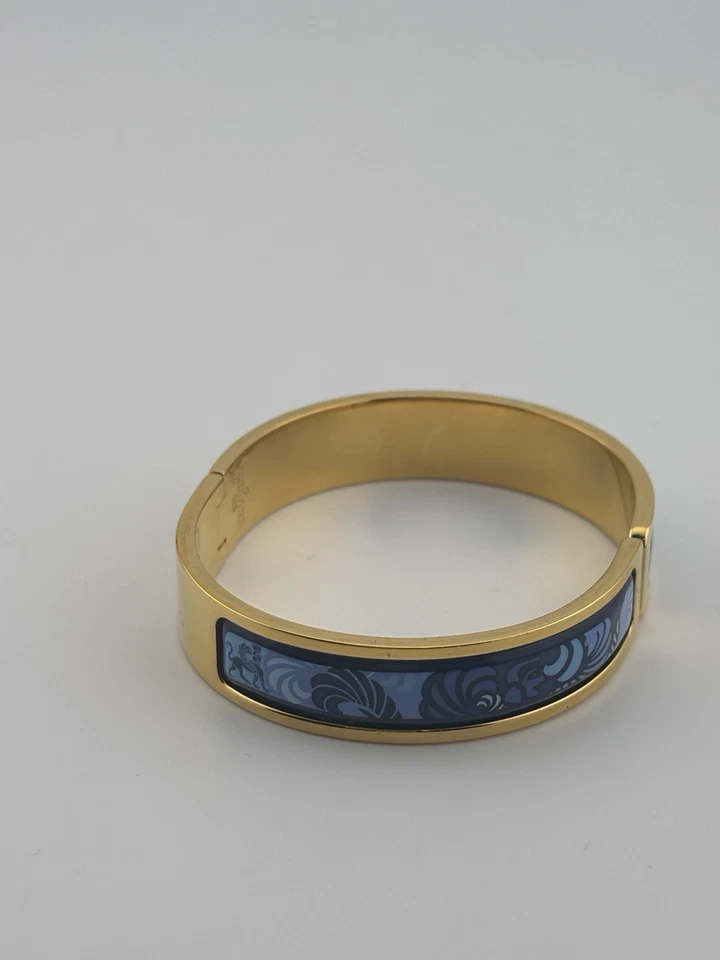 Pulsera Frey Wille Esmalte Azul/Hecha en Austria/Talla 6,5 pulgadas Foto 4 de 4