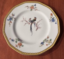 Theodore Haviland Limoges France, EDEN, Lunch Plate. 8.5   Birds Of Paradise 