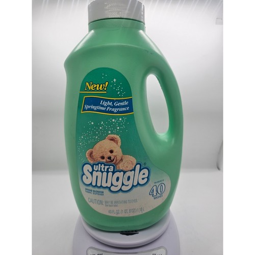 USED 1995 Vintage Snuggle Springtime Fabric Softener