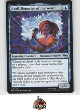 April, Reporter of the Weird Teenage Mutant Ninja Turtles Uncommon 0030 MTG NM/M