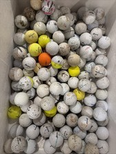 Job Lot of 100 Used Mixed Brands of Golf Balls Ideal for Practice and Training