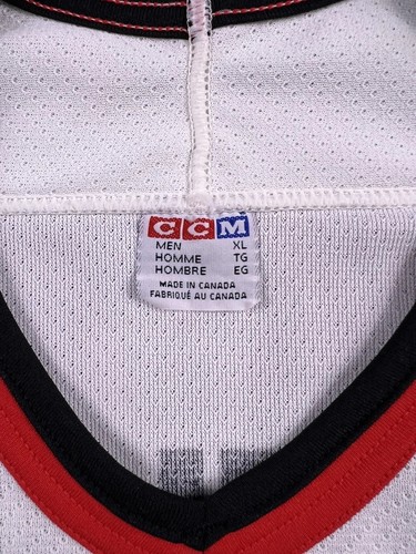 Vintage Chris Chelios Cheli’s Chili Bar Chicago Blackhawks CCM Hockey Trikot Gr. XL - Bild 6 von 11