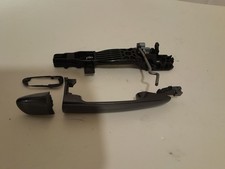 Mazda 3  Drivers Rear Exterior Door Handle With Backing Graphite Grey mk2 mazda3