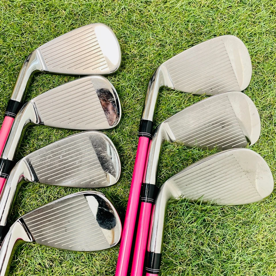 Ladies KASCO DIMPALS Iron Set 5.6.7.8.9.Pw.Sw 7Pic L Flex RH Golf Clubs Japan - Image 4 of 4