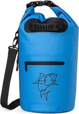 15L Blue Insulated Cooler Dry Bag – Leak Proof Floating Cooler for Watersports