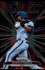 Marcus Semien 2022 Panini Prizm #FL-9 Rangers MLB READ FREE SHIP AutographDen
