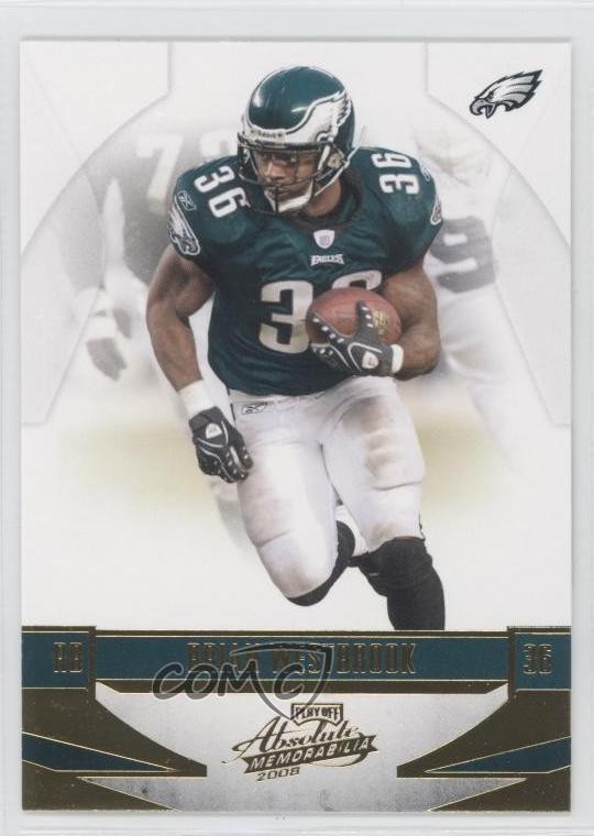 2008 Playoff Absolute Memorabilia Retail Brian Westbrook #111 0b1