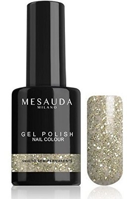 Mesauda GEL POLISH 10ML SEMIPERMANENTER NAGELLACK N.86 METAL TAUPE NAILS NAGEL