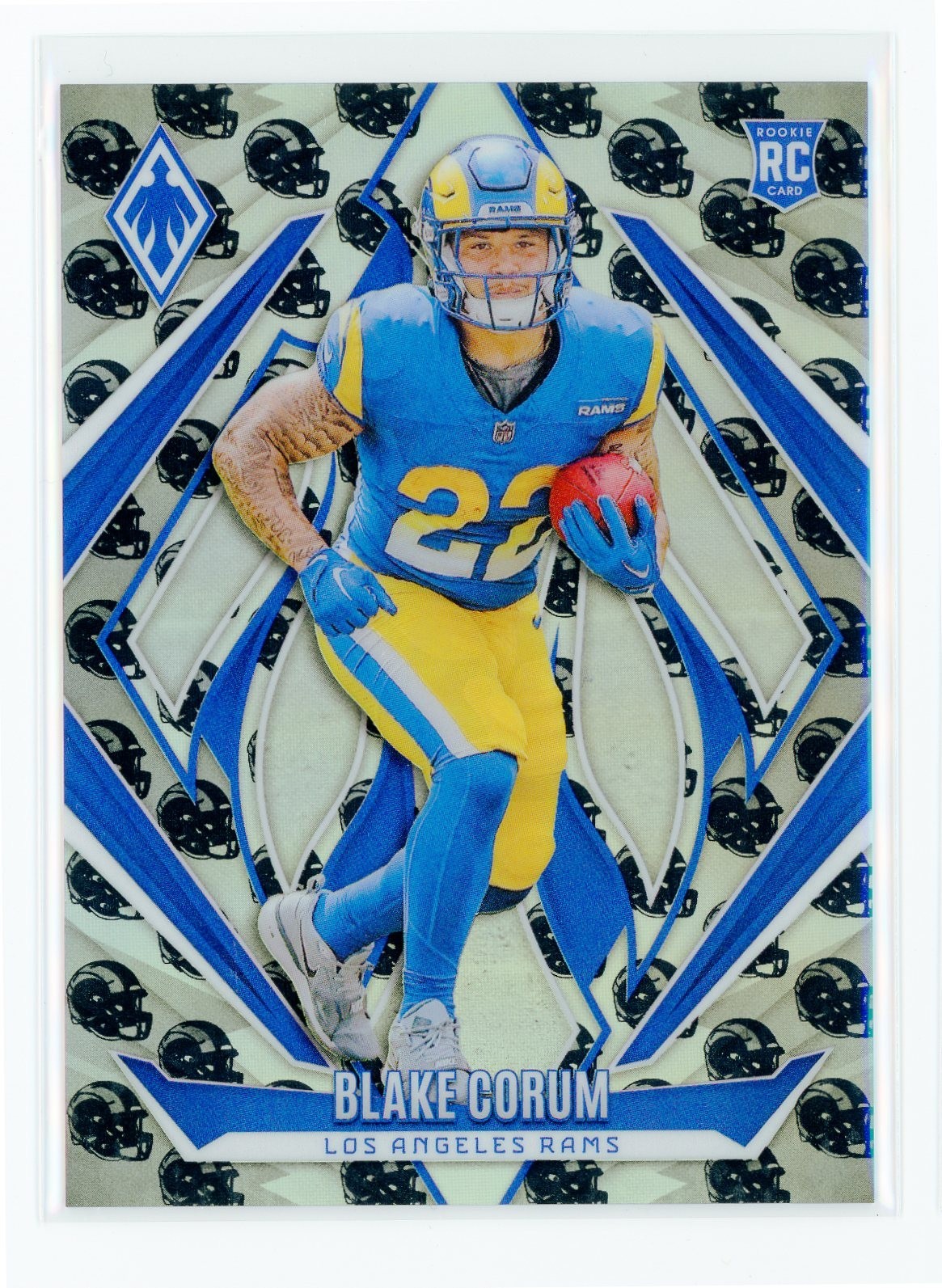 2024 Panini Phoenix - Rookies Blake Corum #158 Team Helmet /399 (RC)