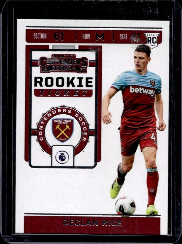 Declan Rice trading card