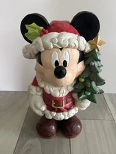 Jim Shore Disney Traditions Christmas Mickey Mouse Old St. Nick 17" Santa Claus