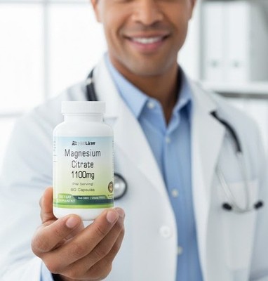 Magnesium Citrate Capsules - 1100 mg Serving - by Paklabs 2