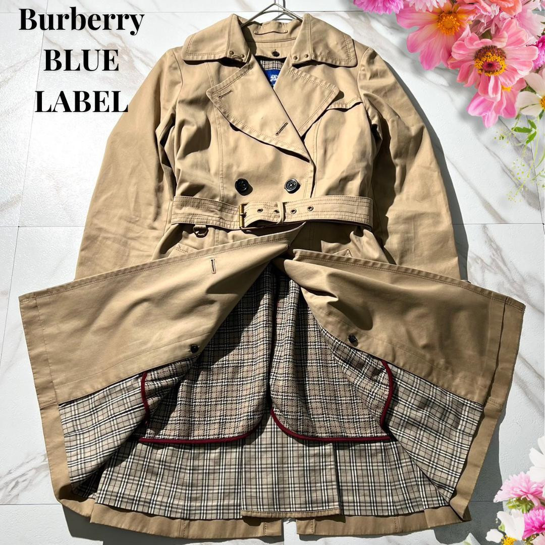 Burberry Blue Label Trenc Liner Belt Nova Check 40 | eBay Burberry Blue Label Trenc Liner Belt Nova Check 40 | eBay
