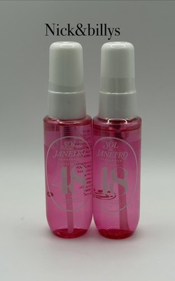 NEW 2X Sol De Janeiro Cheirosa 48 Perfume Mist Travel Size Minis 30ml/1oz Each