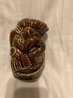 Vintage Daga Hawaii Tiki Surfer Mug Hawaiian Mug Brown Glaze Cup No Flaws — photo 2