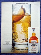 Medley Boubon, Whisky, originale Werbung aus 1977    Variation Nr.3