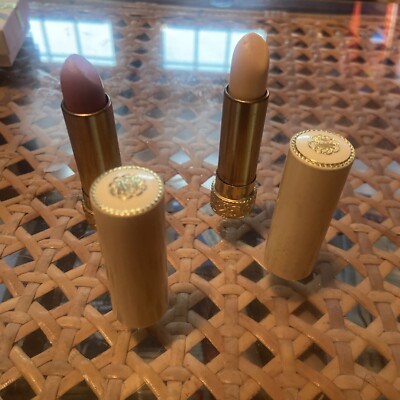 VINTAGE MAX FACTOR ULTRALUCENT CREME LIPSTICK Sandlewood & Desert Lilac