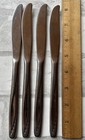 4 Rogers IS Stainless USA LAWNCREST Dinner Knives Solid Silverware Flatware — photo 3