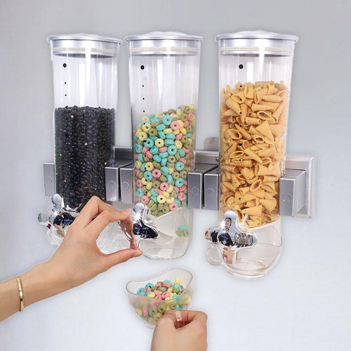 Candy Dispenser 4.1-5L Acrylic Dry Food Dispenser for Kitchen Home - Picture 2 of 7
