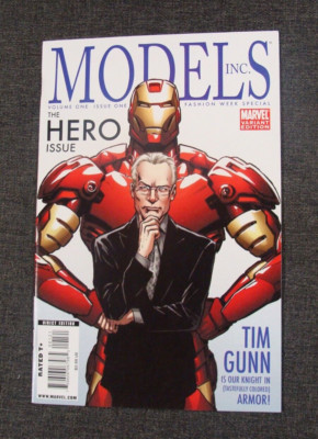 Marvel Models Inc. #1 Tim Gunn Cover 2009