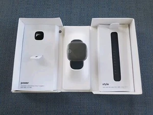 Fitbit Sense Healthwatch suivi de fitness Heart Health Stress FB512 noir NIB