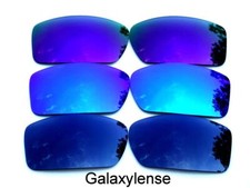 Galaxy Replacement Lenses For Oakley Gascan Sunglasses Black Blue Purple
